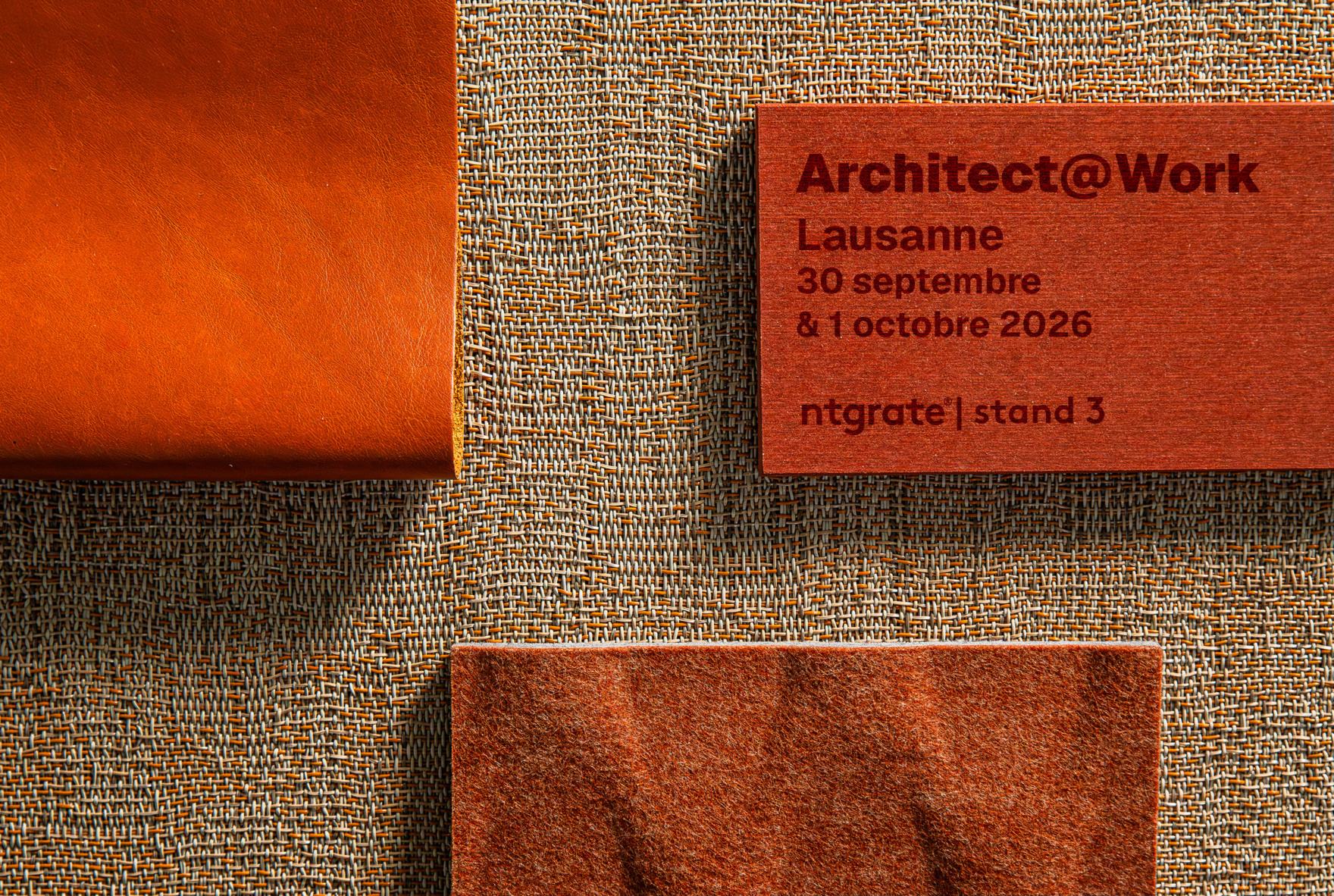 Architect at work lausanne 2026 hero