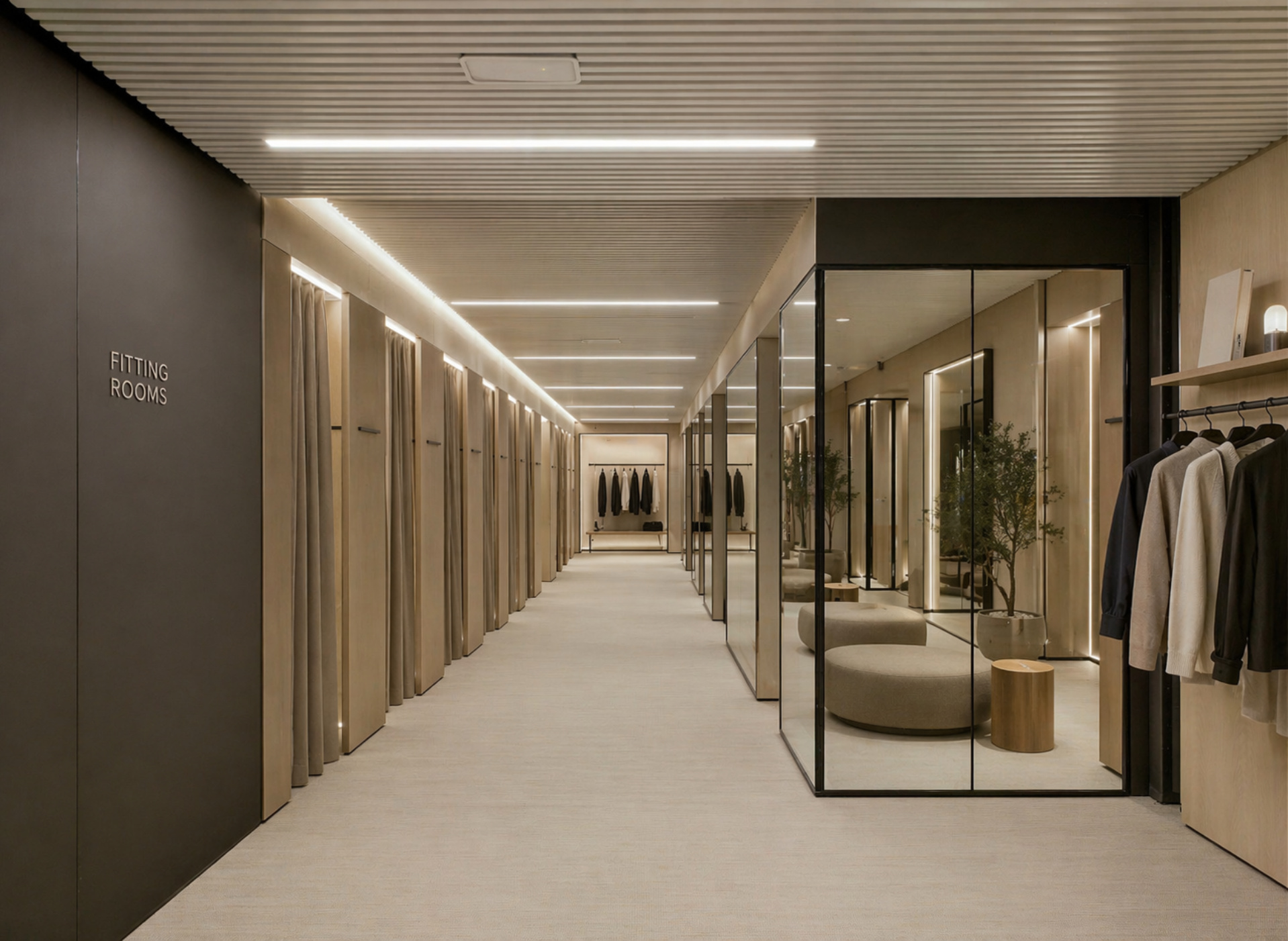 Ntgrate fitting rooms
