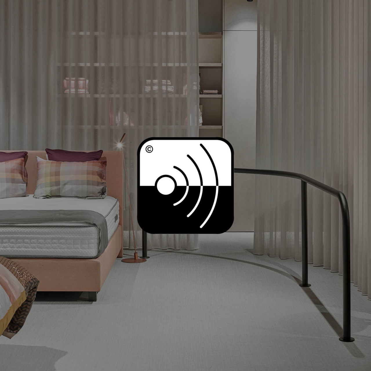 Ntgrate acoustic woven vinyl flooring for retail